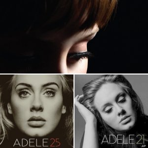Adele专辑封面图片